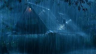 (No Ads) Peaceful Thunderstorm on Tin Roof ⛈️ | Fall Asleep Fast & Calm Your Mind