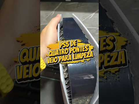 PS5 de Quatro Pontes PR, Veio para Limpeza