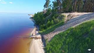 Рыбалка на киевском море с берега