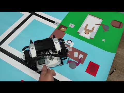 LEGO Mindstorms EV3 Odometry with WRO style 2 Wheeled Medium Motor Differential Drive (EV3-G)
