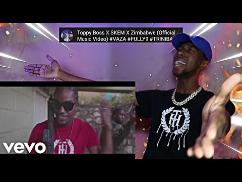 Jamaican Reacts to Trinidad 🇹🇹 Music! Toppy Boss X SKEM X Zimbabwe