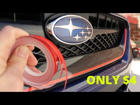 How To PINSTRIPE Your Car For $4