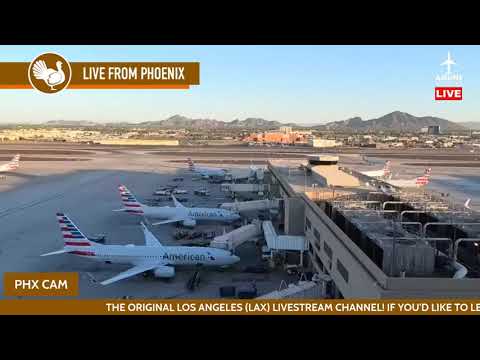 LIVE Thanksgiving Plane Spotting at Phoenix Sky Harbor Airport (PHX)