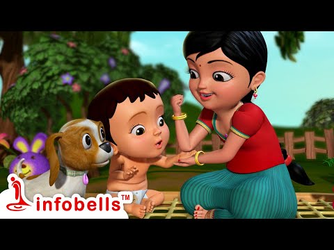 Chinnu Mattu Chitti Utada Ata - Pretend Play | Kannada Rhymes for Children | Infobells