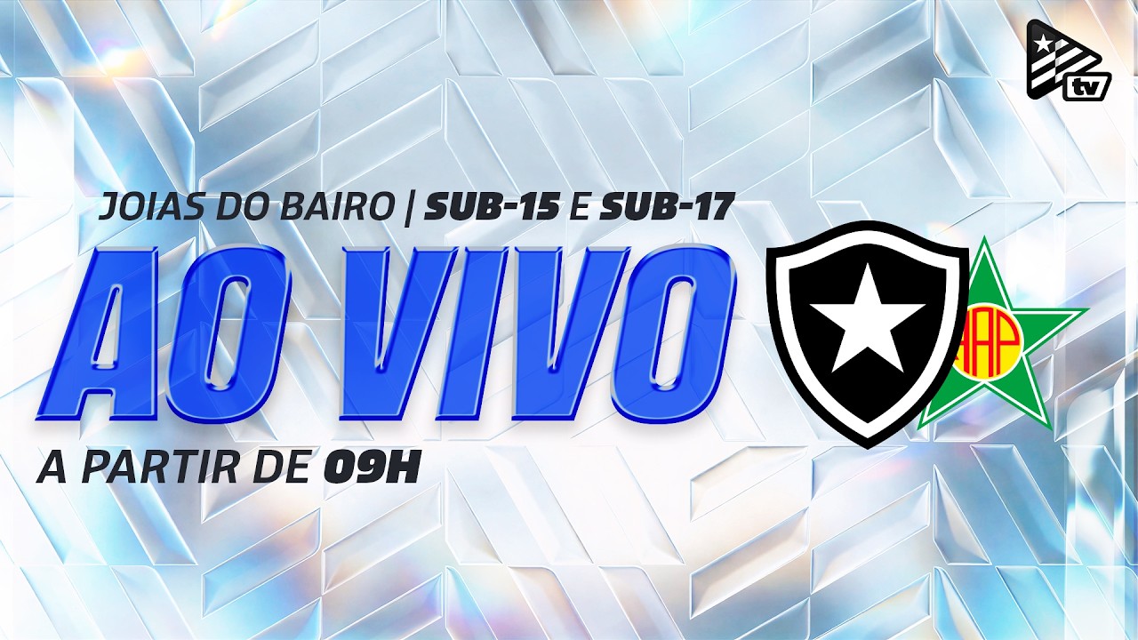 AO VIVO: Botafogo enfrenta a Portuguesa pelo Campeonato Carioca Sub-15