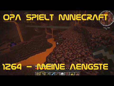Opa spielt Minecraft 1264 - Meine Ängste