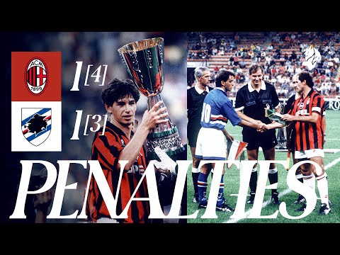 Penalty Shootout '94 Supercoppa win | AC Milan v Sampdoria