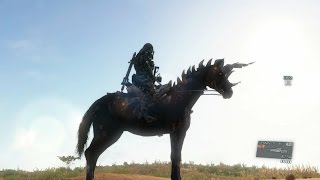 [MGSV:TPP] メタルギアオリンピック　最速はどいつだ！異種200メートル走対決！