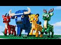 ABC Colorful Safari Lego Animal Sounds Song Nursery Rhymes