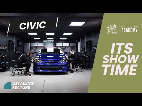 K24 swaped Civic Type R detailed by Auto Finesse