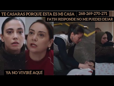 ONE LOVE/POR UN AMOR T3 CAPÍTULO 268-269-270-271 LE DISPARAN A FATIH Y NURSEMA SE VA DE LA CASA