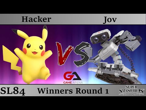 SmashLAN'd 84 - Winners Round 1: Hacker (Pikachu) vs Jov (ROB)
