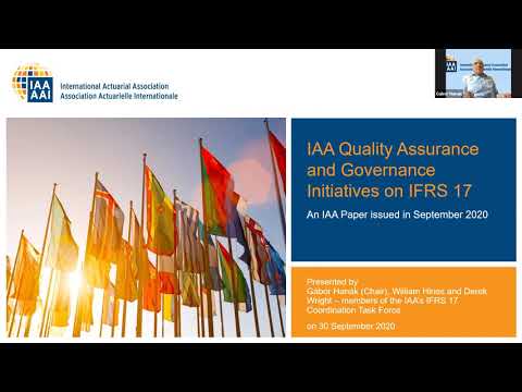 IAA Webinar: Quality Assurance and Governance Initiatives on IFRS 17