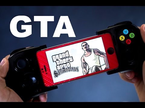 GTA San Andreas Gameplay iPhone 5S : MOGA ACE POWER  ( iOS ) | ITF