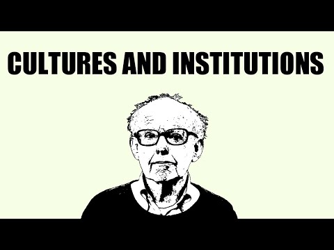 The Difference between Cultures and Institutions