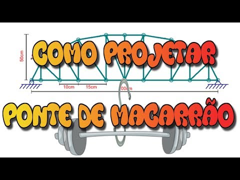 COMO CALCULAR PONTE BIPARTIDA DE MACARRÃO / ESPAGUETE - FTOOL 2023 - Collecting Moments