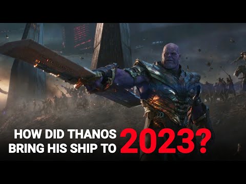 How did Thanos bring his ship to the future? | AVENGERS: ENDGAME | Pym particles and Time-Space GPS