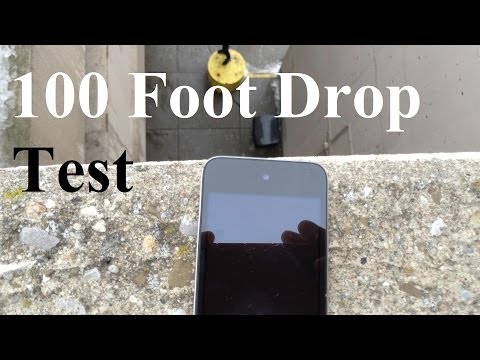 iPod 4 100 Foot Drop Test
