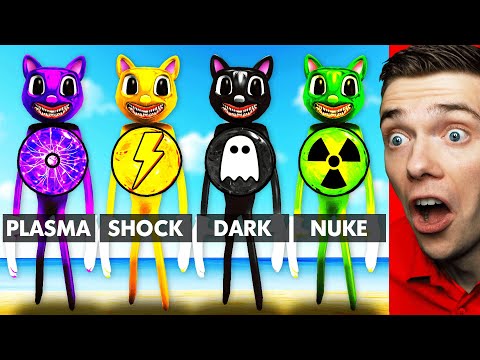 Finding NEW ELEMENTAL CARTOON CATS In GTA 5 (Secret)
