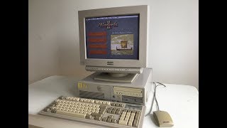 Olivetti TINSL/II M4 90 S Intel Pentium Retro Computer review