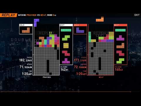 [TETR.IO] WPL Tetr.io Open #11 Losers Round 4: pravin26 vs wei47
