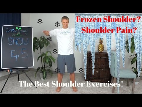 Shoulder Pain Exercises!  "Grow Young Fitness Show" (Episode 5)🍍