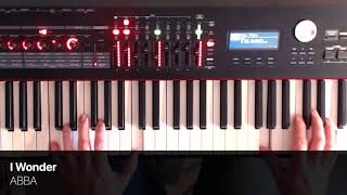 I Wonder - ABBA - Piano Cover