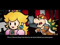 What Does Peach Really Think Of Bowser Paper Mario Princess In Distress