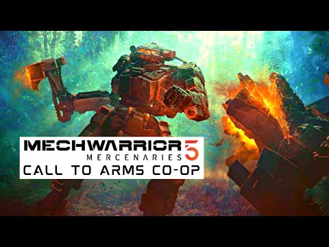 MechWarrior 5 Co-Op | Call to Arms DLC | Melee Weapons MAYHEM!