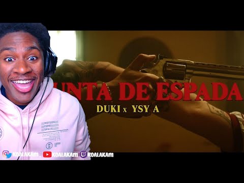 American REACTS to ARGENTINA Music! Duki & Ysy A - A Punta de Espada (REACTION!)