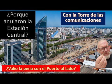 " Torre de las comunicaciones y Estación Central AFE de Montevideo Uruguay ?"
