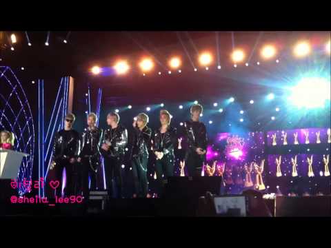 [FANCAM] 130116 BAP RECEIVES NEW RISING KPOP STAR AWARD 27TH GOLDEN DISK AWARDS 2013
