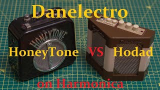 Video thumbnail for 2 DANELECTRO micro ampilifiers: Hodad DH-1 vs HoneyTone N-10 - on harmonica by Ryszard Bilinski