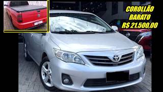 2 COROLLAS - SAVEIRINHO - HONDA FIT - SIENA - FORD KA - PRECINHO P/ GANHAR DINHEIRO