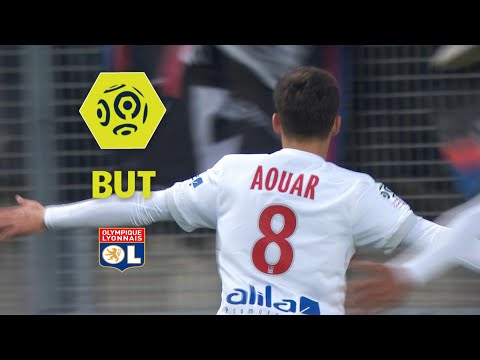 But Houssem AOUAR (90' +4) / Amiens SC - Olympique Lyonnais (1-2)  / 2017-18