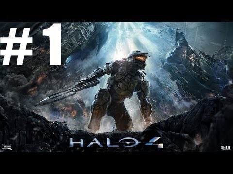 Halo 4: Co-Op Legendary Campaign - Mission 1: Dawn HD Walkthrough