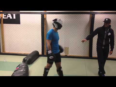 Meho vs Charbel Round 2 Striking Round