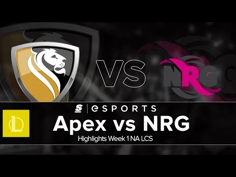 Highlights: APX vs NRG (NA LCS Summer W1D2 Full Series)