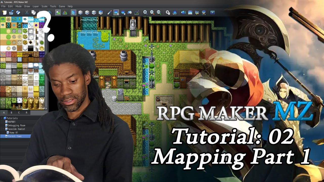 RPG Maker MZ Tutorial 02: Maps