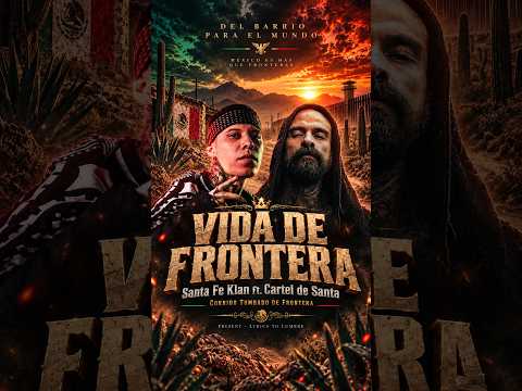 SANTA FE KLAN 🔥 DE MÉXICO PARA EL MUNDO | VIDA DE FRONTERA #Shorts