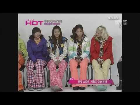 씨스타 - STL 지면광고 촬영 현장 (101105)