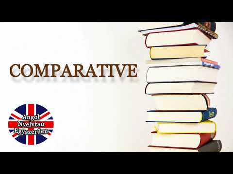 MELLÉKNÉVFOKOZÁS - KÖZÉPFOK - Angol Nyelvtan Egyszerűen