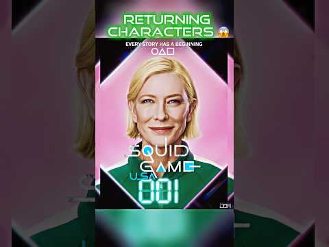 SQUID GAME USA 🇺🇸 CAST 😱 #squidgame