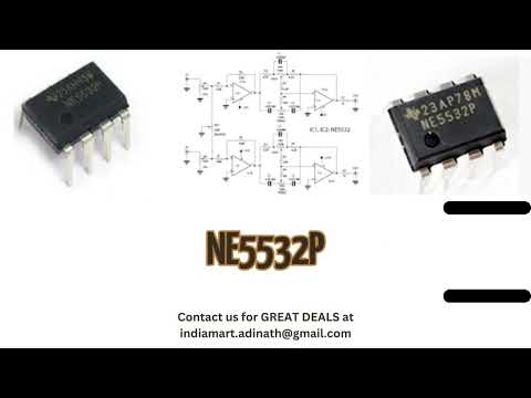 NE5532P Operational Amplifiers