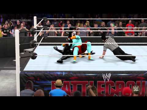 WWE 2K15 Venom vs Kratos