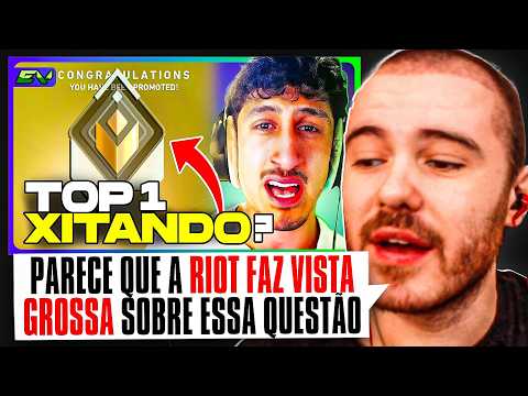 f0rsaken reagindo ao STREAMER QUE XITOU PARA PEGAR TOP 1 DO RADIANTE!