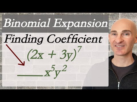 Binomial Expansion Finding Coefficient Video Lecture Crash Course For Act