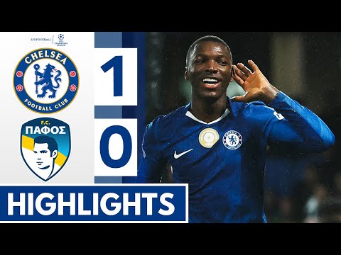 Chelsea vs Pafos 1-0 - Highlights & All Goals - Caicedo Goal