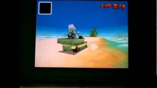 Mario Kart DS - Lightning Cup - Sky Garden as Dry Bones in Dry Bomber