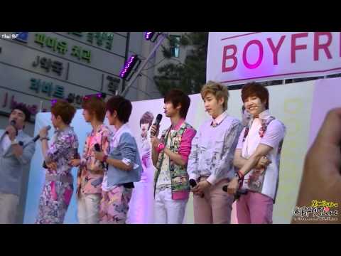 [FanCam] 120617 BOYFRIEND at Guerilla Concert - Introduce